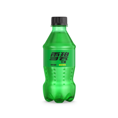 无糖零卡雪碧300ml*24瓶