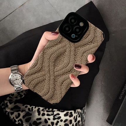 适用OPPO reno8 10 11 reno7 pro手机壳reno6皮纹reno5 7 se 4新款全包个性创意波浪纹高级感硅胶保护套软壳