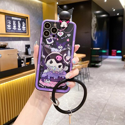 夏ins手环吃蛋糕库洛米适用vivox23手机壳新款背带x23幻彩版女x21a腕带式x21UDA硅胶x20全包x9防摔x9plus软壳
