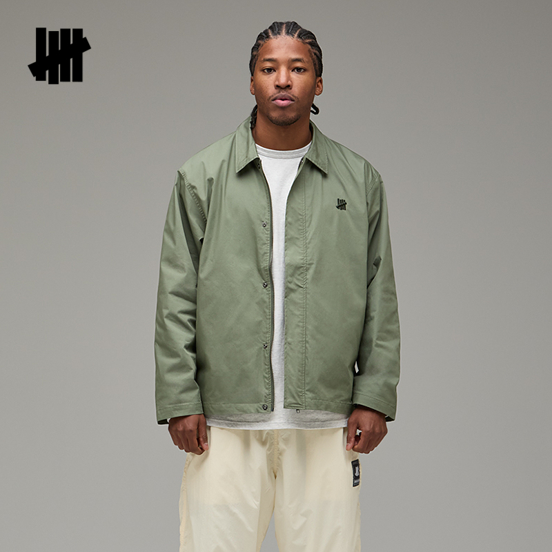 UNDEFEATED五条杠官方夏季新品时尚潮流教练夹克外套