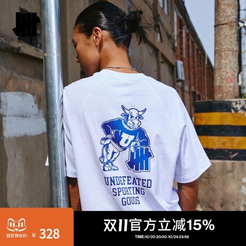 UNDEFEATEDICON插肩短袖T恤