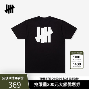 潮流经典 新品 UNDEFEATED春季 LOGO短T T恤 ICON短袖 五条杠经典