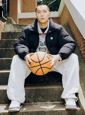 【五条杠短款羽绒服】UNDEFEATED潮流情侣经典ICON羽绒服