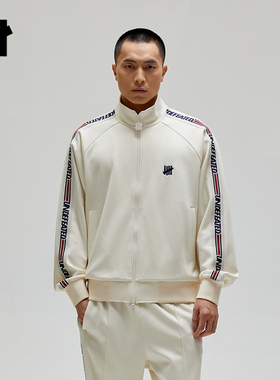 UNDEFEATED五条杠官方秋季新品复古红白蓝TRACK JACKET 夹克外套