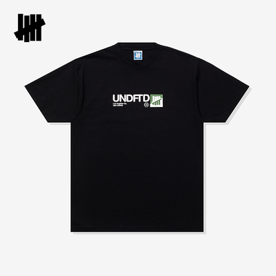 五条杠LOGO简约短袖T恤