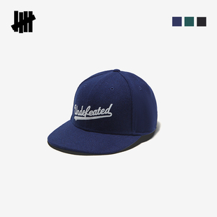 UNDEFEATED五条杠官方秋季新品潮流美式运动棒球帽弯檐帽