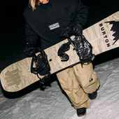 新品 UND UNDEFEATED五条杠官方春季 BURTON 机能连帽卫衣