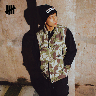 防弹战术背心型多口袋羽绒马甲 时尚 UNDEFEATED五条杠官方秋季 新品