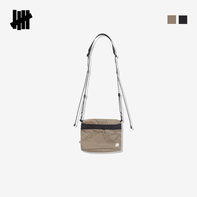 UNDEFEATED五条杠官方秋季新品户外休闲登山绳斜挎小包