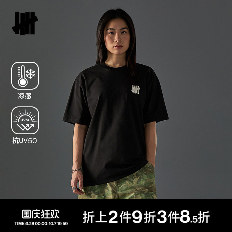 UNDEFEATED五条杠春季短袖T恤图片