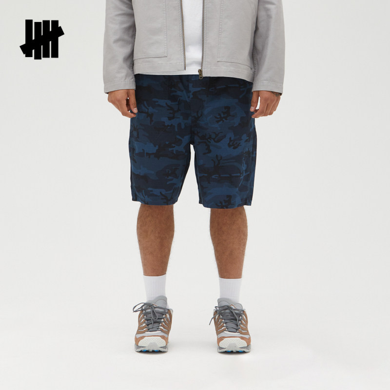 UNDEFEATED五条杠官方春季新品时尚潮流美式小方格棉简约工装短裤,男装,短裤,淘宝优惠券,粉丝福利购,淘宝优惠卷