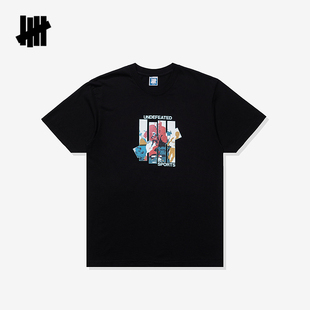 ICON水洗做旧工艺短袖 UNDEFEATED五条杠官方经典 特惠 T恤 反季