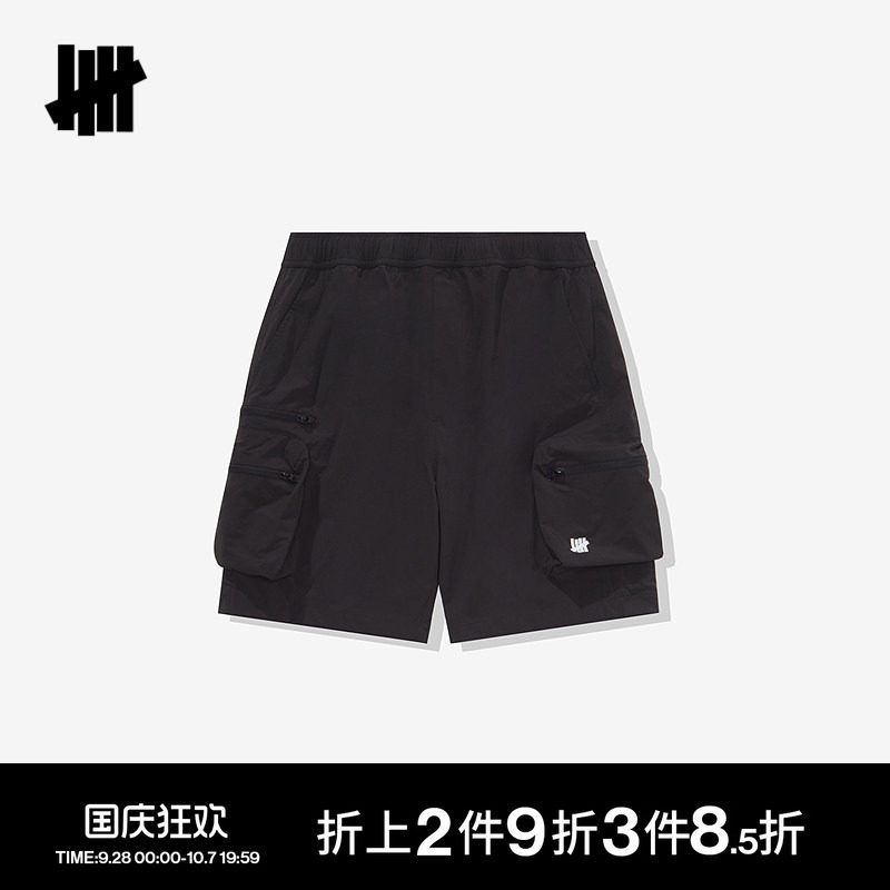 UNDEFEATED口袋设计LOGO短裤图片