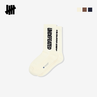 五条杠经典汉麻中筒袜