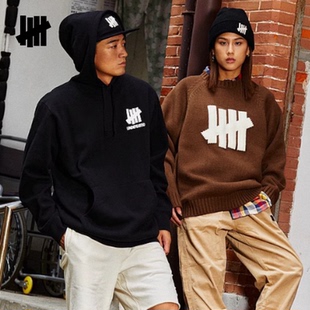 运动连帽卫衣 UNDEFEATED潮流美式 五条杠ICON连帽卫衣