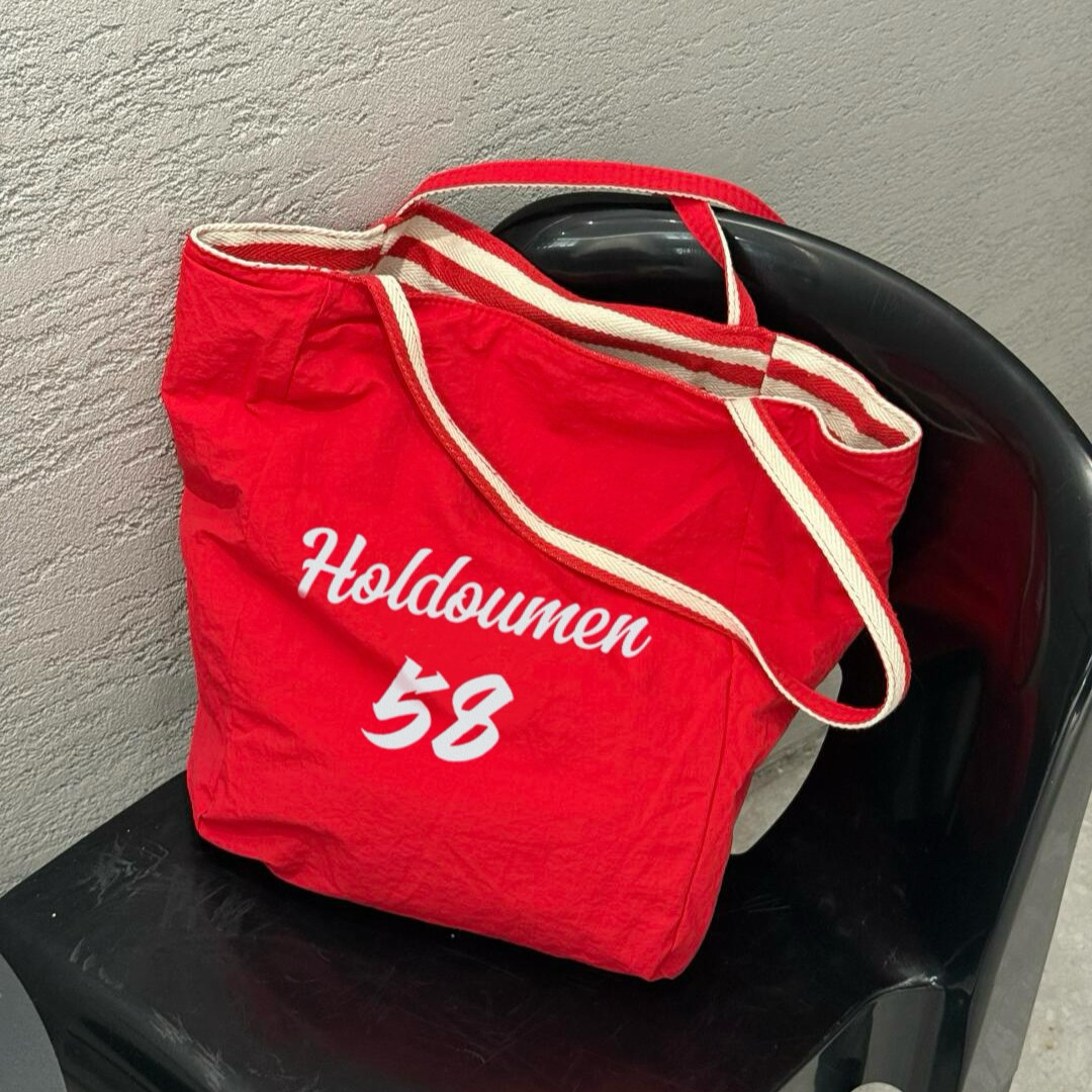 十个勤天周边后陡门帆布包