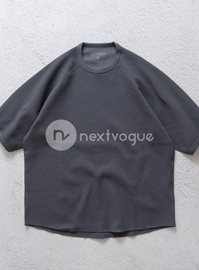 【NextVogue】Goldwin WF Light T-shirt 华夫格抗皱轻质圆领短袖