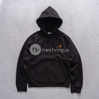 carharttwip连帽刺绣加绒卫衣