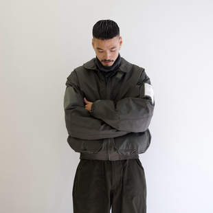 NextVogue BLOUSON N.HOOLYWOOD MILITARY 军事连帽棉衣 ALPHA