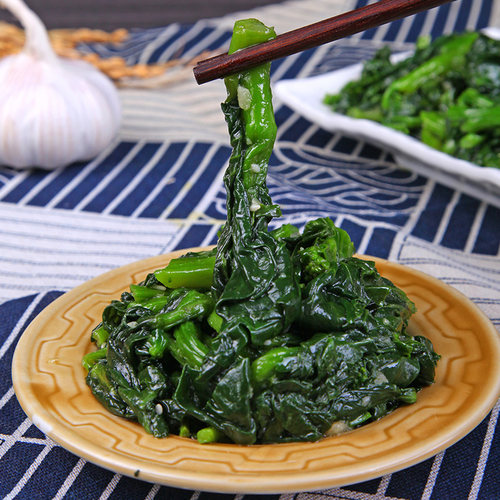 顺丰速冻青菜白菜苔小菜心万年青油菜心菜花冷冻新鲜蔬菜酒店食材