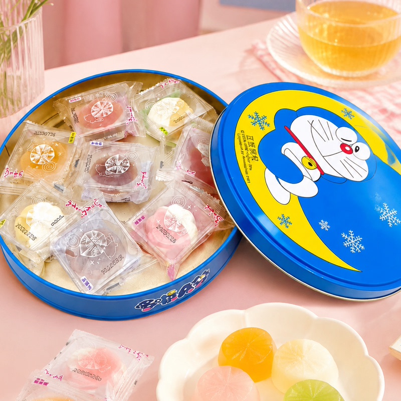 乔诚广式冰皮流心月饼中秋礼盒图片