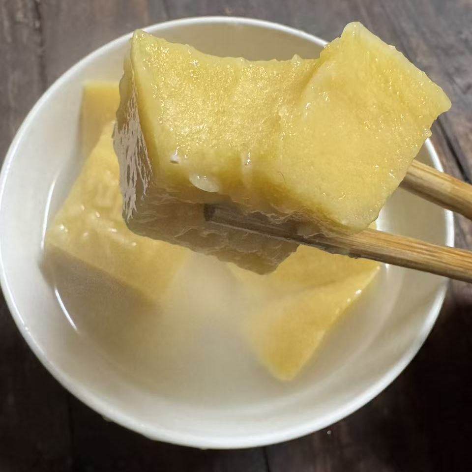 苏北东台粘玉米味方块年糕糯米年糕年糕苏北小方糕原味现做现发