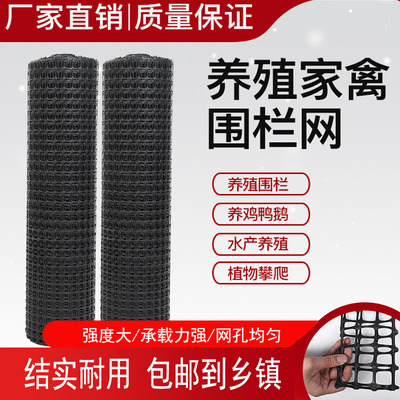 养殖鱼塘塑料网格耐高温菜园围栏