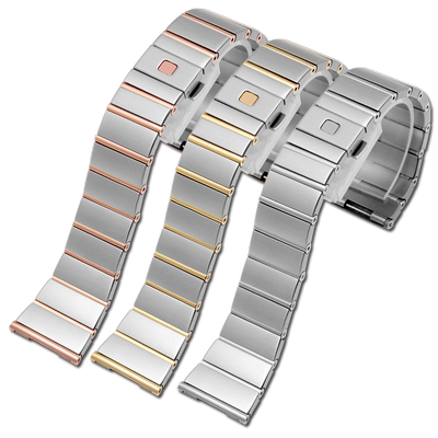 臻品涵适配欧米茄精钢手表带