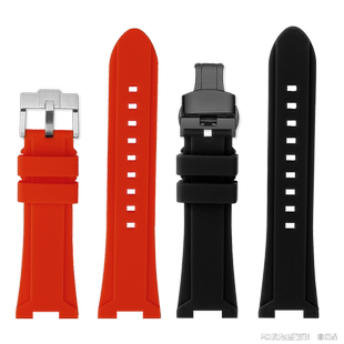 适用卡西欧EDIFICE系列EFS-560/EQS-920本田联名凹口硅胶手表带男