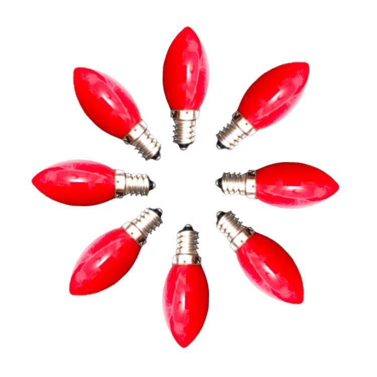 家用钨丝灯泡e12E14佛前灯电蜡烛供佛莲花灯烛台财神爷佛龛长明灯