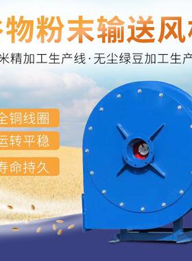6-30-6A-18.5KW棉花谷物粉末输送除尘通风机6-30A型锅炉引风机