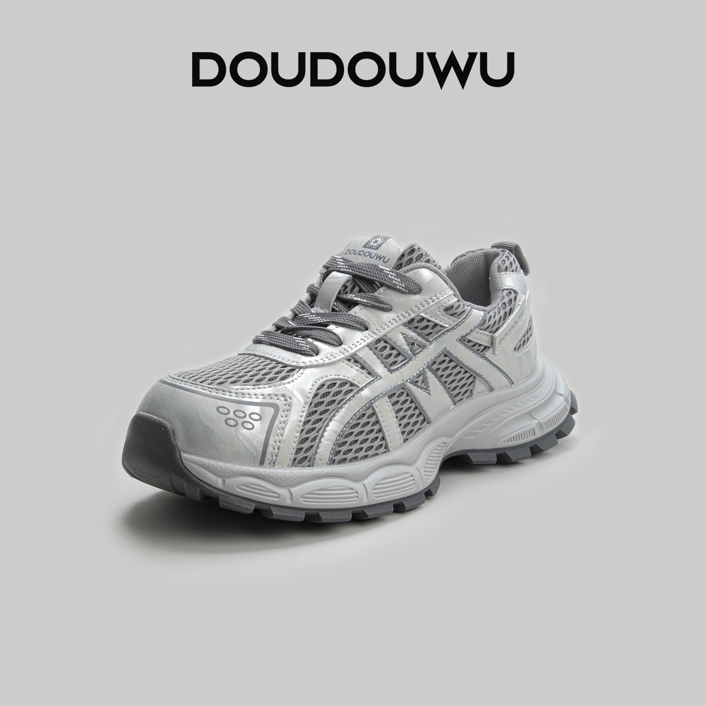 豆豆屋厚底老爹鞋女百搭松糕女鞋