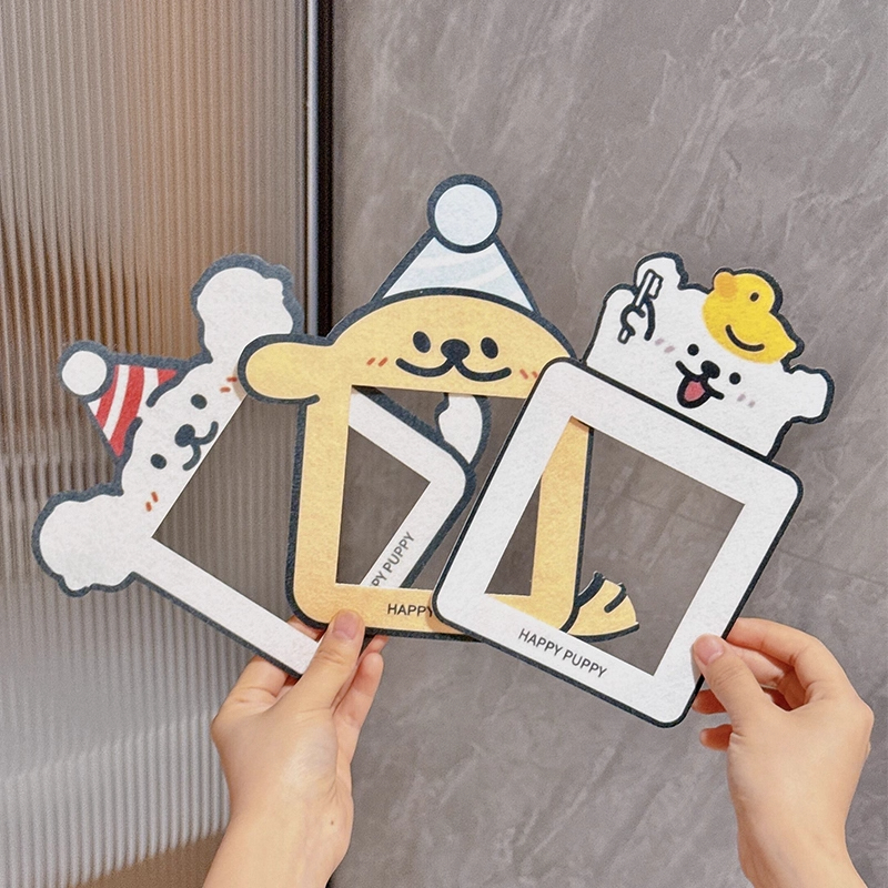 可爱小狗开关贴开关边框套墙贴面板遮丑装饰插座遮挡贴纸不伤墙