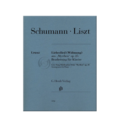 李斯特舒曼的献词op25