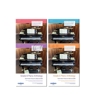 英皇钢琴考级 补充曲目 ABRSM考纲曲目 5678级作品选 2025-2026大纲和自选曲目 彼得斯原版考试用书 PIANO ANTHOLOGY