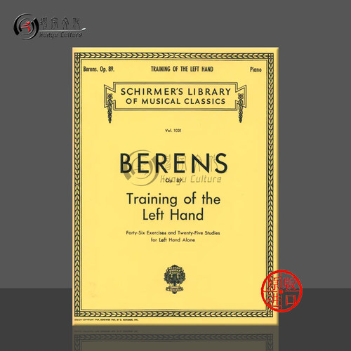左手练习曲Op89赫尔曼