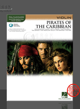 加勒比海盗 电影音乐 巴德尔特 小提琴独奏 附在线音乐 乐谱 Klaus Badelt Pirates of the Caribbean Violin HL00842190