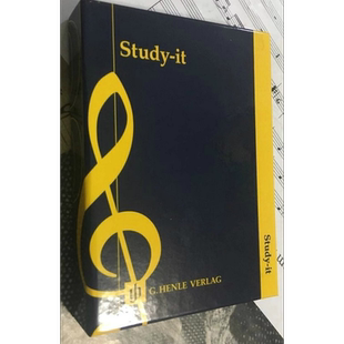 【促销】袖珍精美便签本记事本 亨乐原版进口乐谱本 德国Henle Study-it Notes HN8014