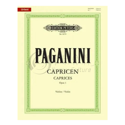 帕格尼尼24首随想曲op1小提琴