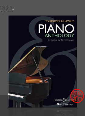 钢琴选集 33首钢琴小品独奏 选自23位作曲家 博浩乐谱书 The Boosey Hawkes Piano Anthology 33 Pieces BHI24660
