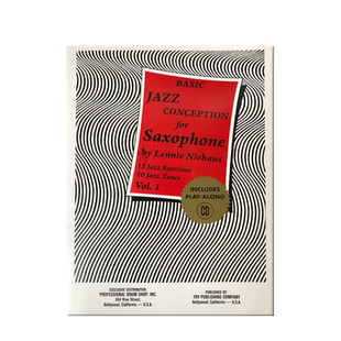 涅霍斯 爵士乐基本概念 第一卷 原版乐谱书  Niehaus Basic Jazz Conception Vol 1 AHW7001