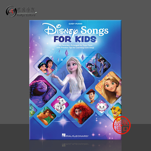 Kids HL00348350 海伦德原版 Disney Songs Various 钢琴独奏 乐谱书 Piano 孩子们 for 迪士尼歌曲