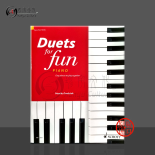 乐谱书 fun 一起演奏 朔特原版 play ED13881 快乐二重奏 Duets 钢琴浅易作品 Easy Piano for together pieces