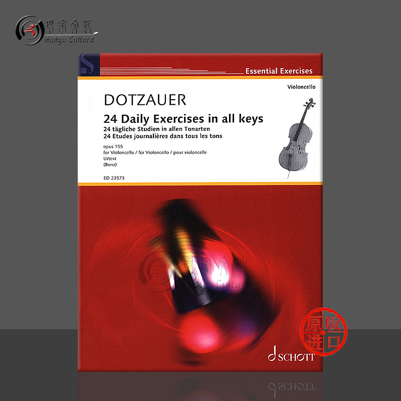 多曹尔24首每日练习op155大提琴
