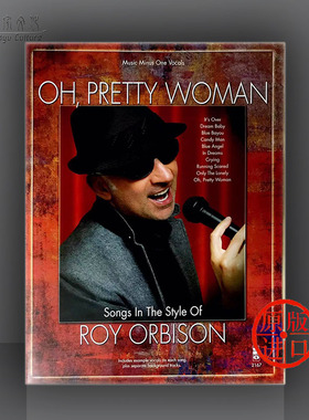 俏佳人 罗伊 奥比森风格的歌曲 声乐谱 附伴奏CD MMO原版乐谱书 Orbison Oh Pretty Woman HL 00147458