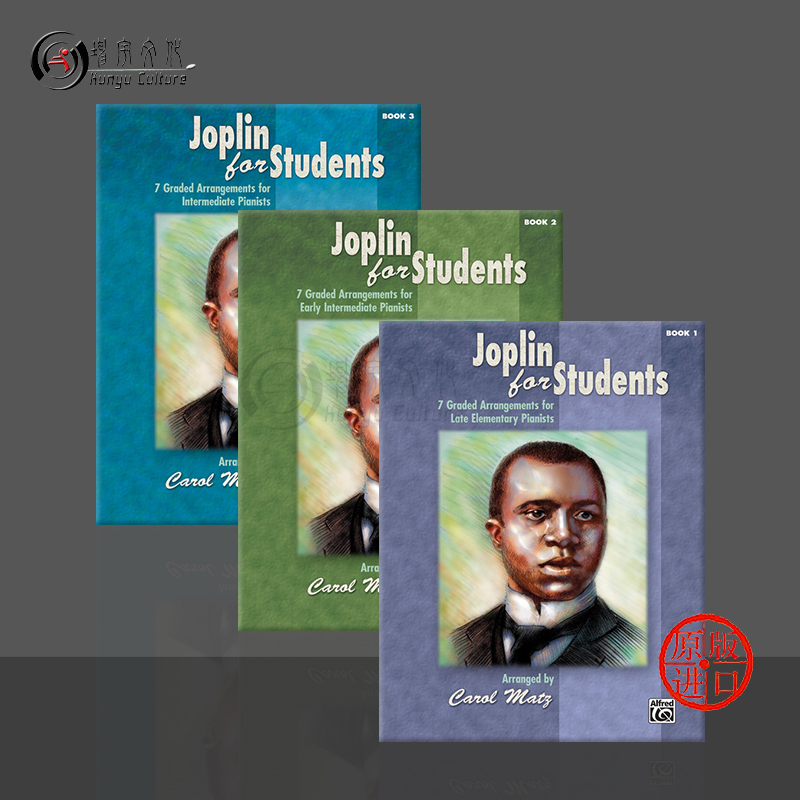 乔普林学生用书钢琴Alfred原版