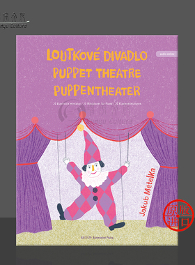 雅各布木偶剧院钢琴独奏 骑熊士原版乐谱书 Metelka Jakub Puppet Theatre Piano BA11579