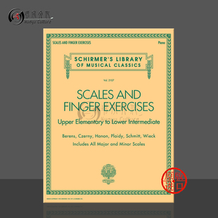 Exercises 50499878 原版 Scales and various 希尔默 乐谱书 音阶和手指练习 Finger 钢琴独奏