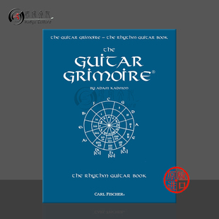 Fischer Adam 卡德蒙 魔法书 Rhythm GT104 亚当 Grimoire 费舍尔原版 吉他旋律教材 The Kadmon 乐谱书 Book Guitar