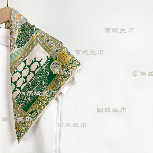 波斯地毯双面异色丝绒棉磨毛